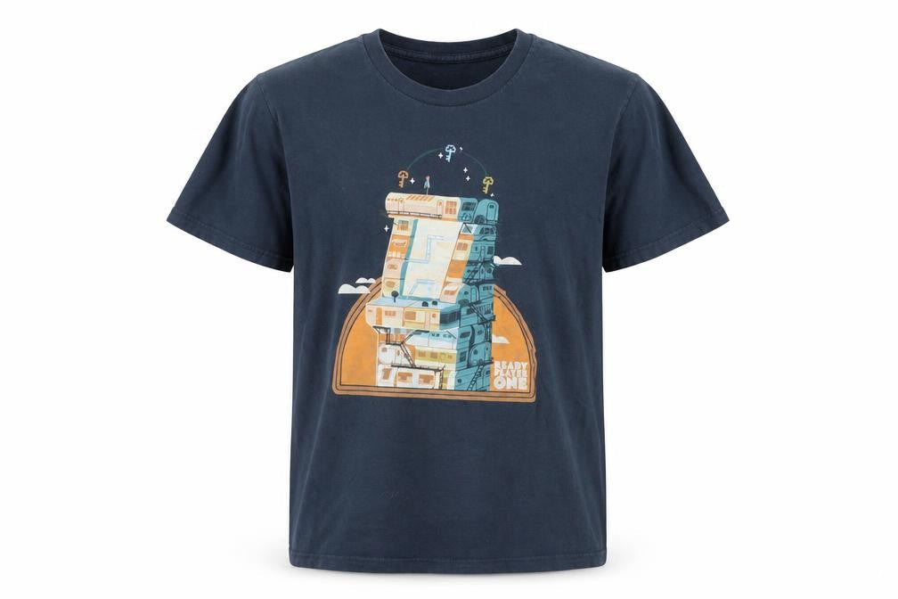 Loot Crate Men's Blue S Ready Player One T-Shirt