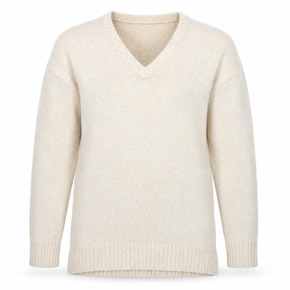 Joie de Vivre Women's Beige Pullover Jumper, Size S