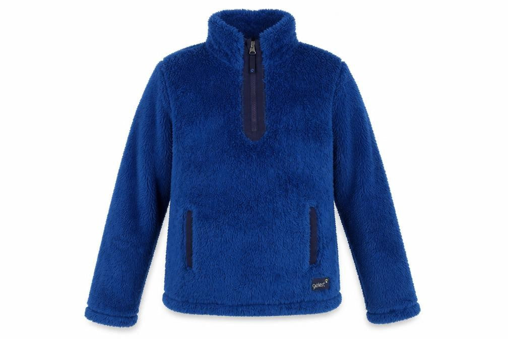 Gelert Girls Blue Fleece Jacket, 13 Years, 1/4 Zip