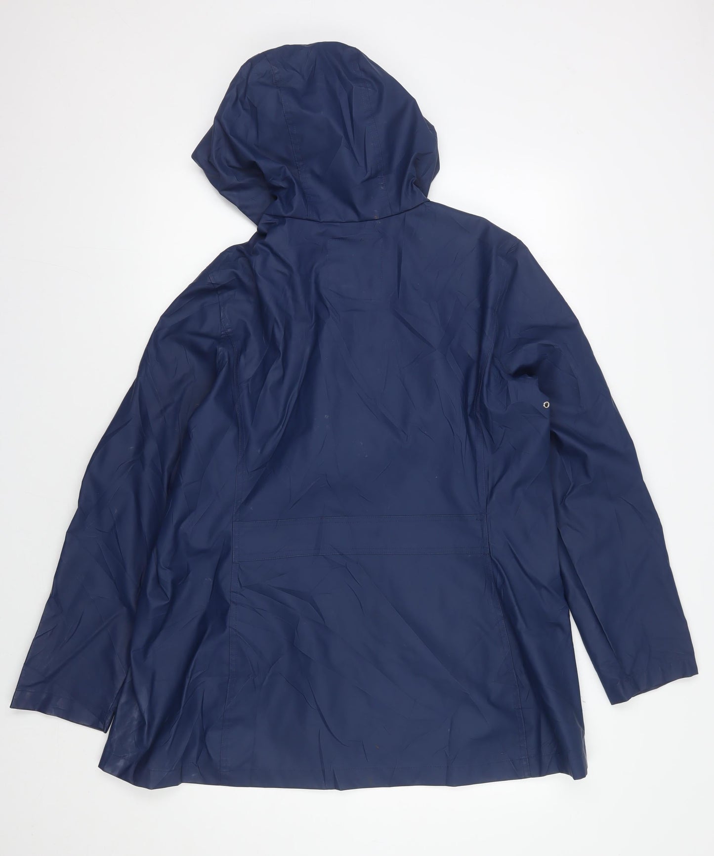 HFX Women's Blue Rain Coat Jacket XS