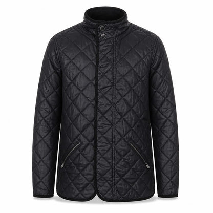 John Lewis & Co. Men's Black Quilted Jacket S