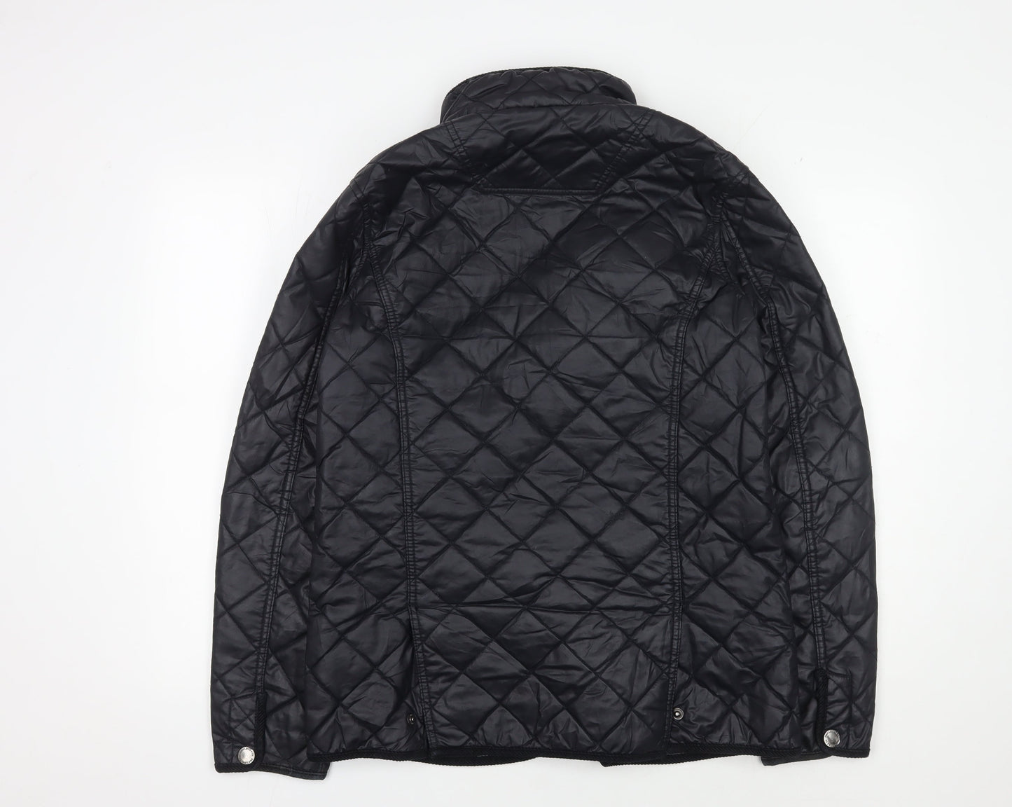 John Lewis & Co. Men's Black Quilted Jacket S