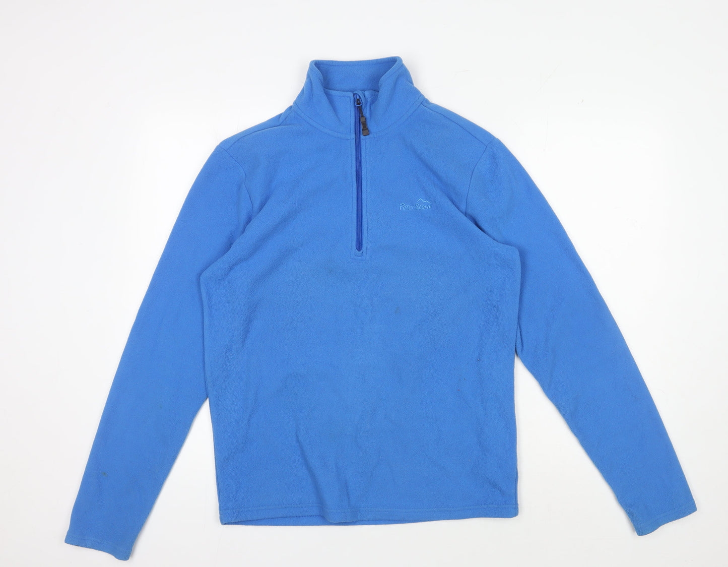 Peter Storm Men's Blue Fleece Pullover Sweatshirt S