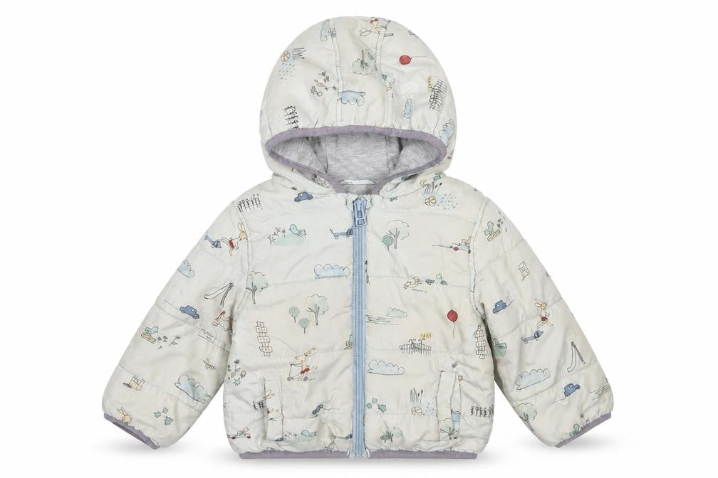 Marks & Spencer Unisex Blue Puffer Jacket 12-18 Months