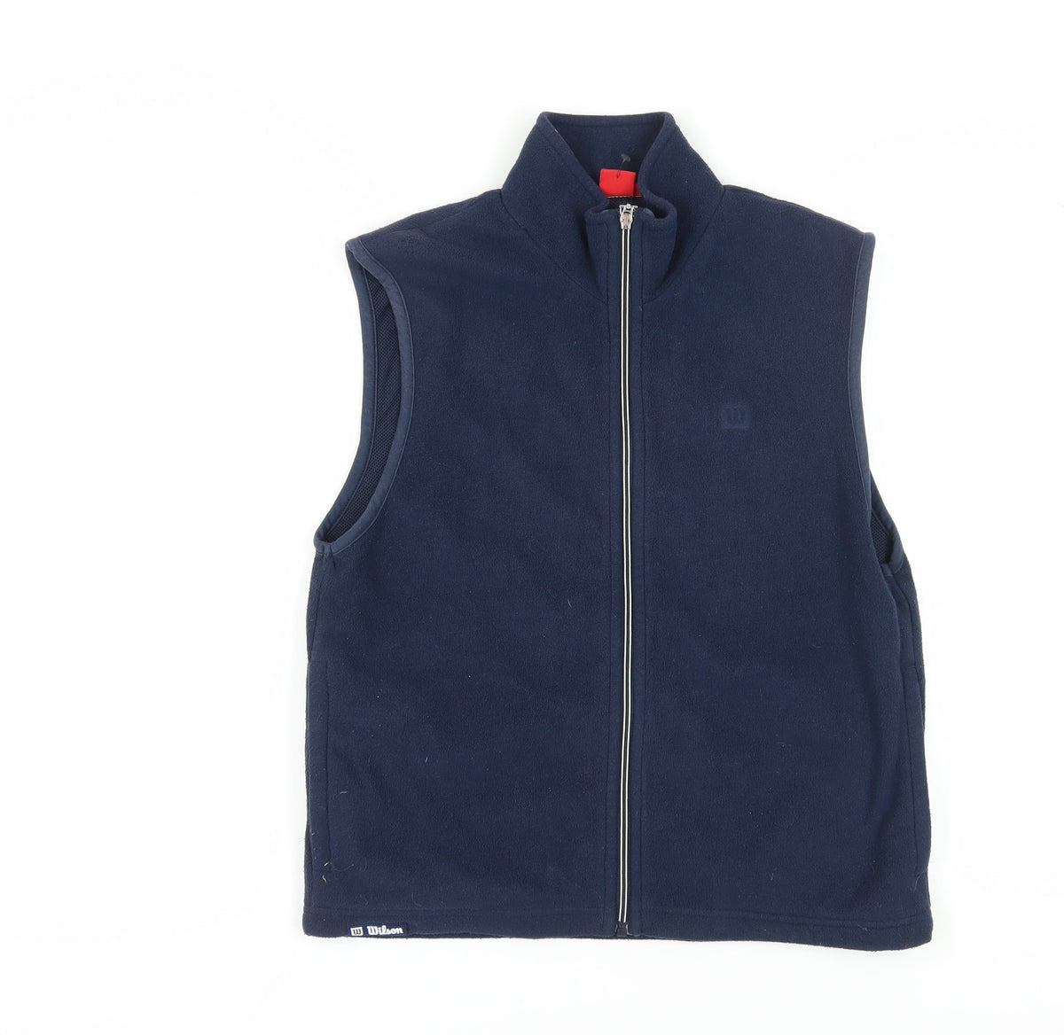 Wilson Womens Blue Fleece Waistcoat, Casual Sports Style Size L,