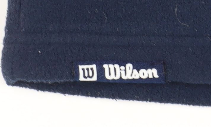 Wilson Womens Blue Fleece Waistcoat, Casual Sports Style Size L,