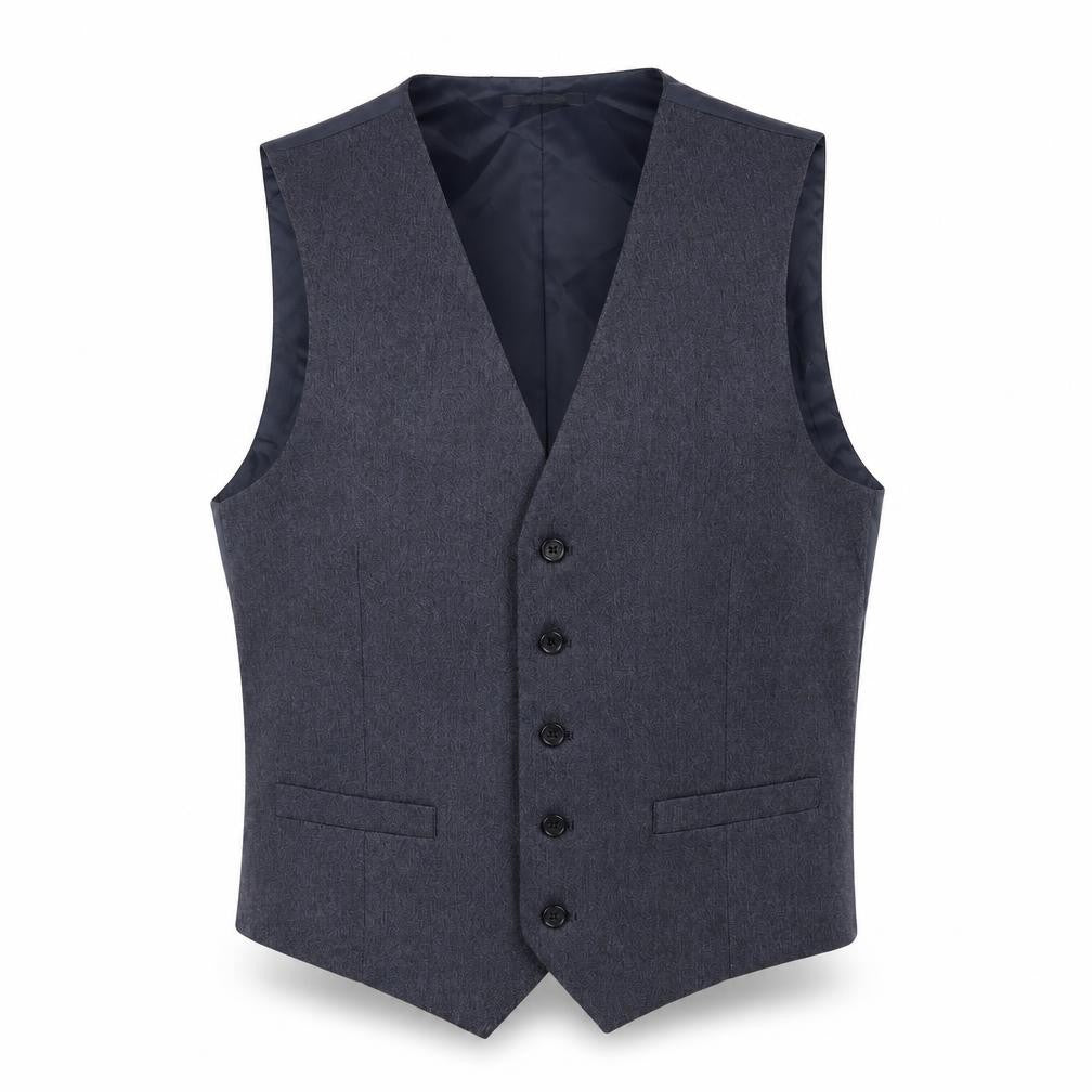 Marks & Spencer Men's Blue Waistcoat 40 Regular Fit