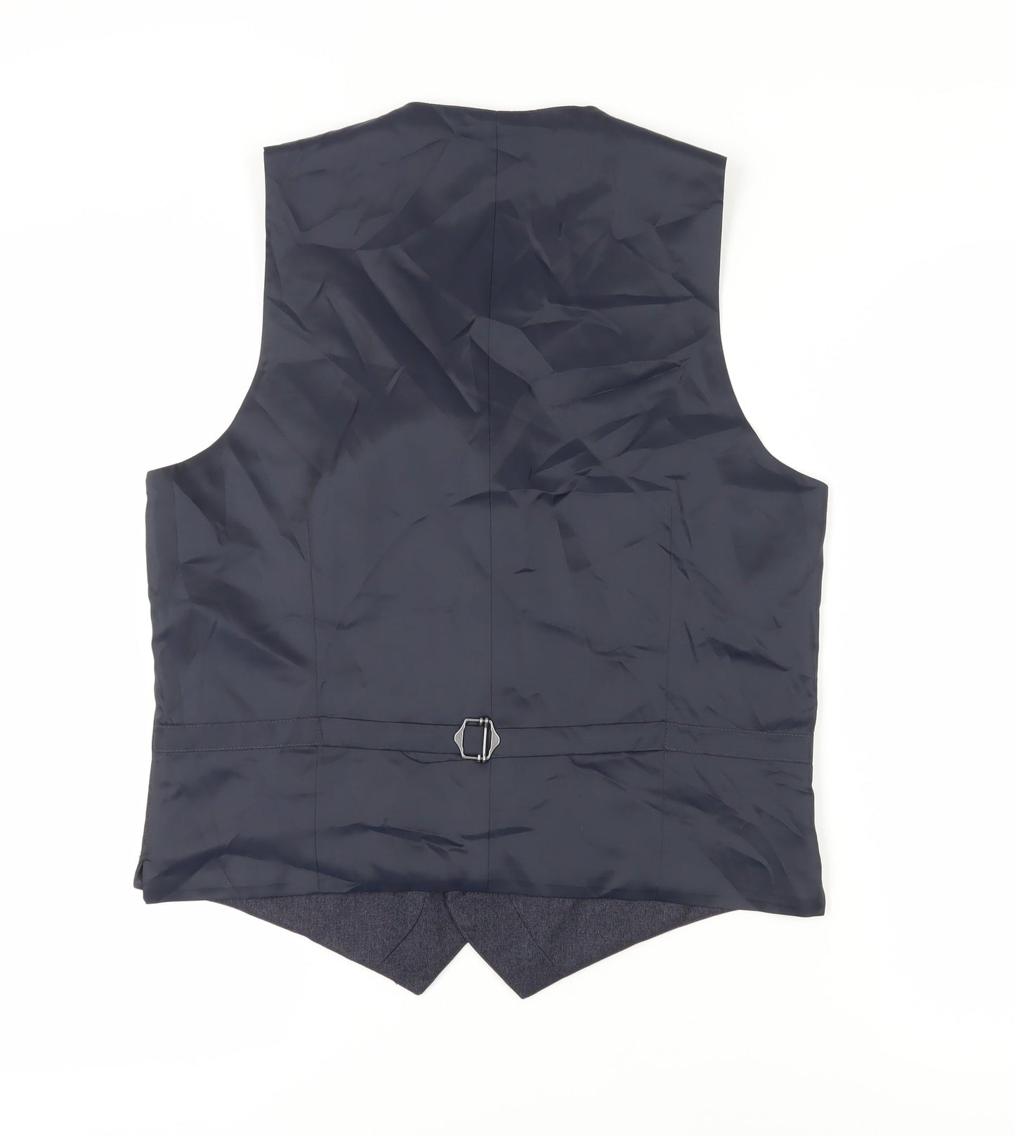 Marks and Spencer Men's Blue Waistcoat 40 Regular Fit