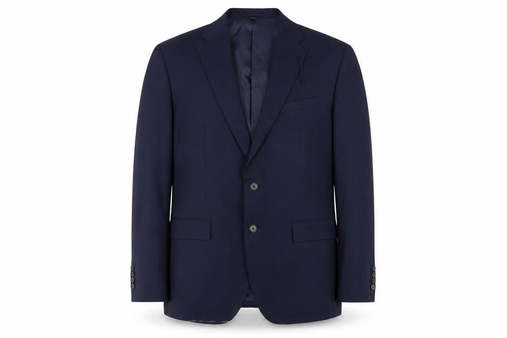 Marks & Spencer Men's Blue 44L Formal Blazer Jacket