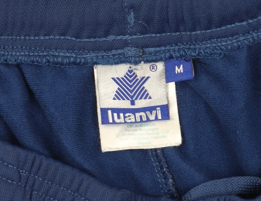 Luanvi Men's Blue Athletic Shorts, Size M, Training