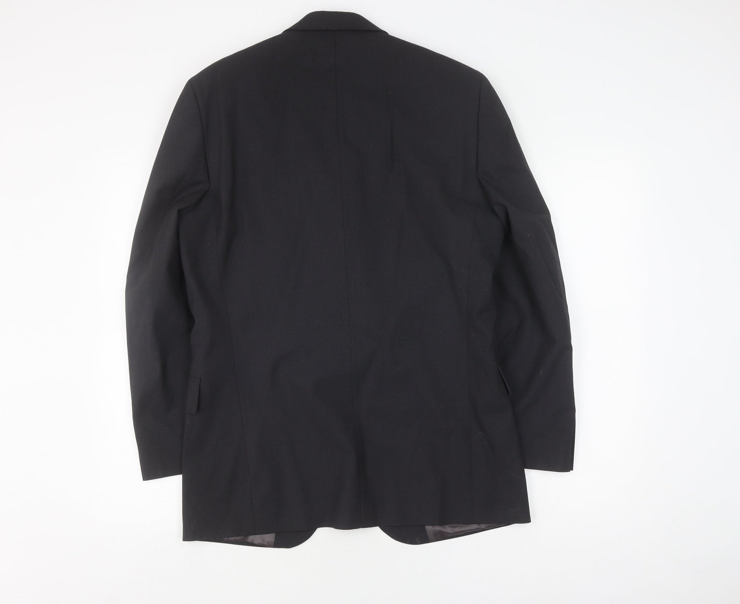 Van Gils Men's Black Blazer 36R Single-Breasted