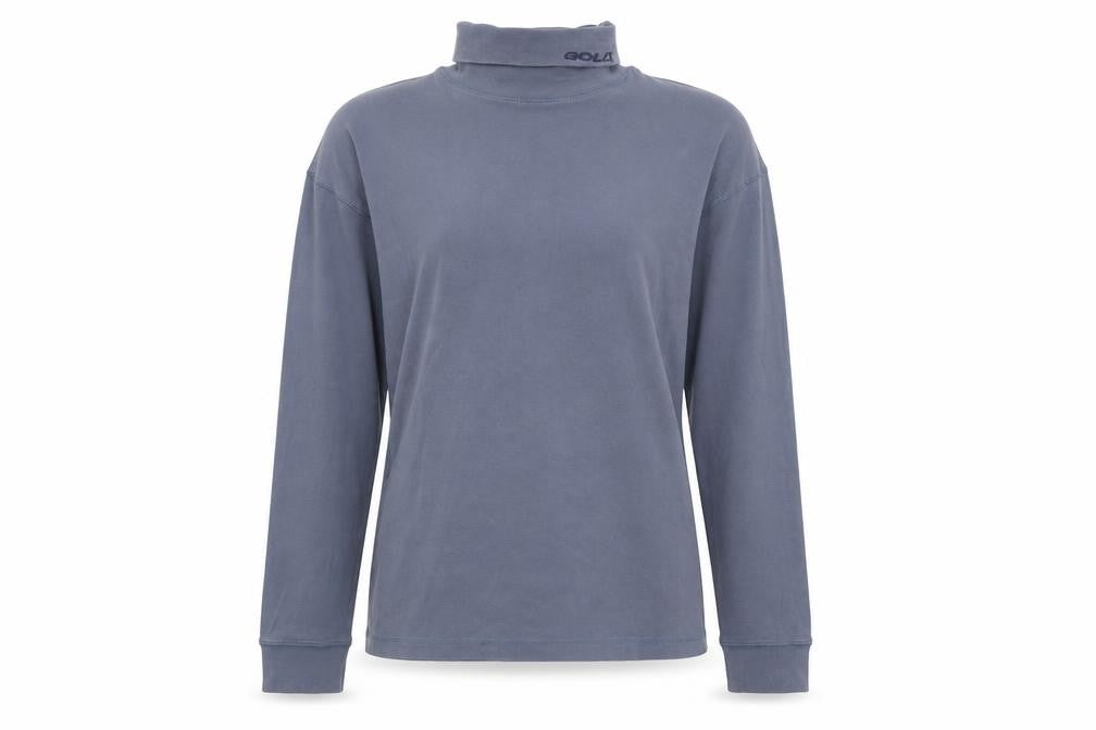 Gola Blue Cotton Pullover Sweatshirt - Size L