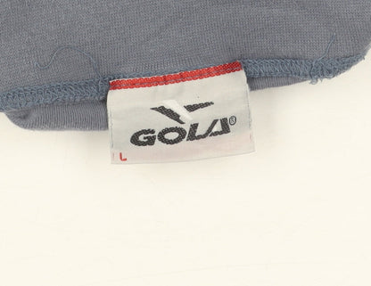 Gola Womens Blue Cotton Pullover Sweatshirt - Size L