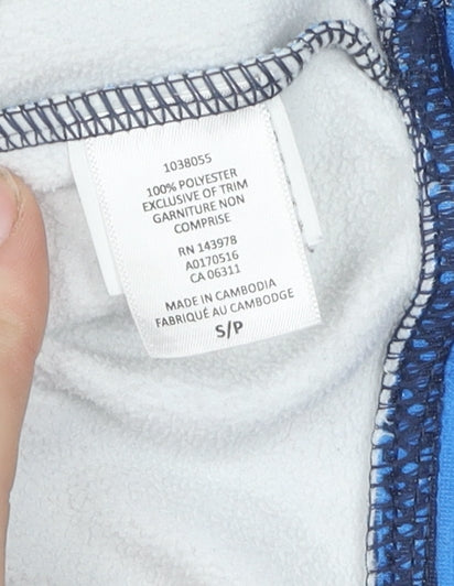 Additional view of Puma boys’ blue pullover hoodie, graphic print, size S