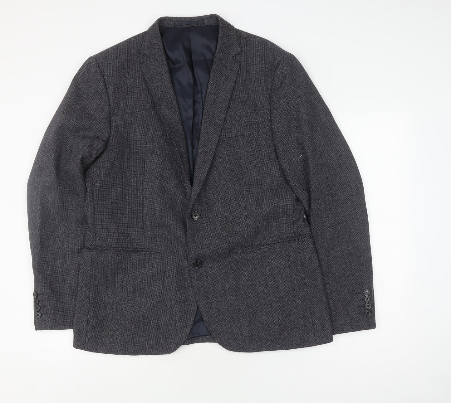 Jasper Conran Grey Men's Blazer, Size 42, Regular Fit