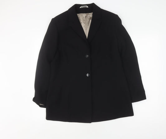 Berkertax Women's Black Suit Jacket Size 14