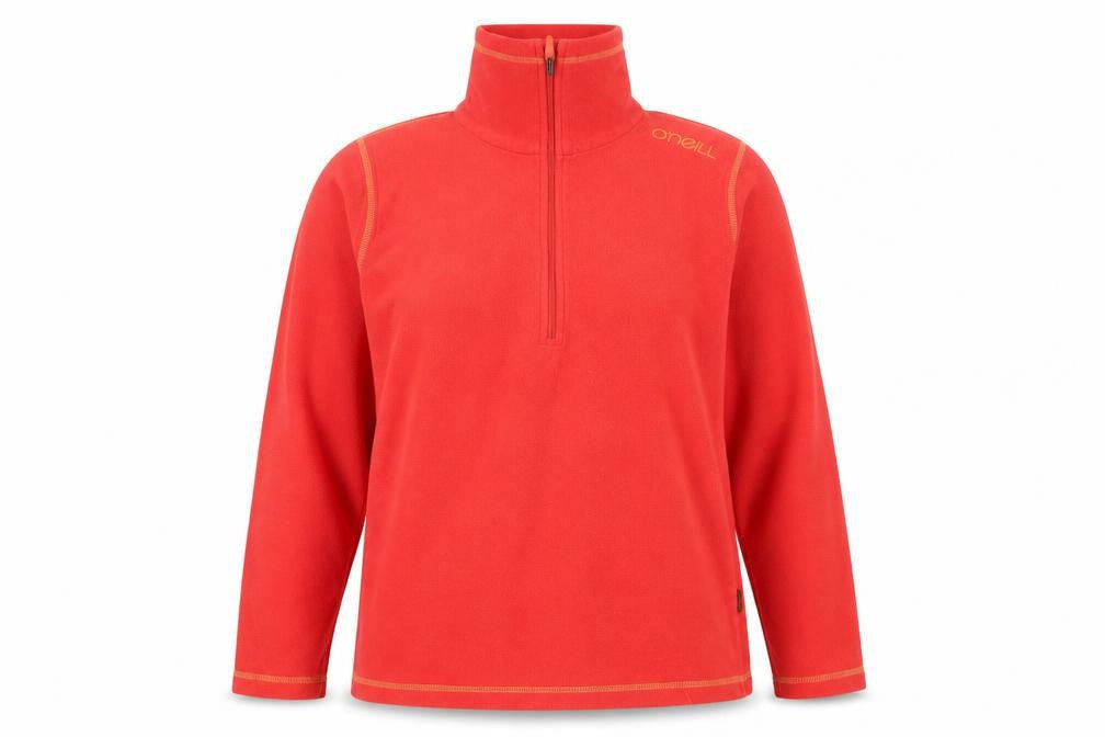 O'Neill Women's Red Fleece Sweatshirt L, Zip