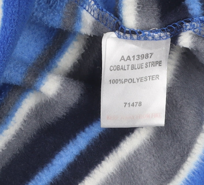 Cotton Traders Blue Sweater Women's S Stripe