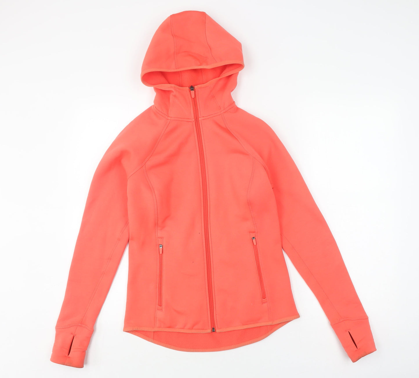 Marks and Spencer Women's Red Hooded Jacket Size 8