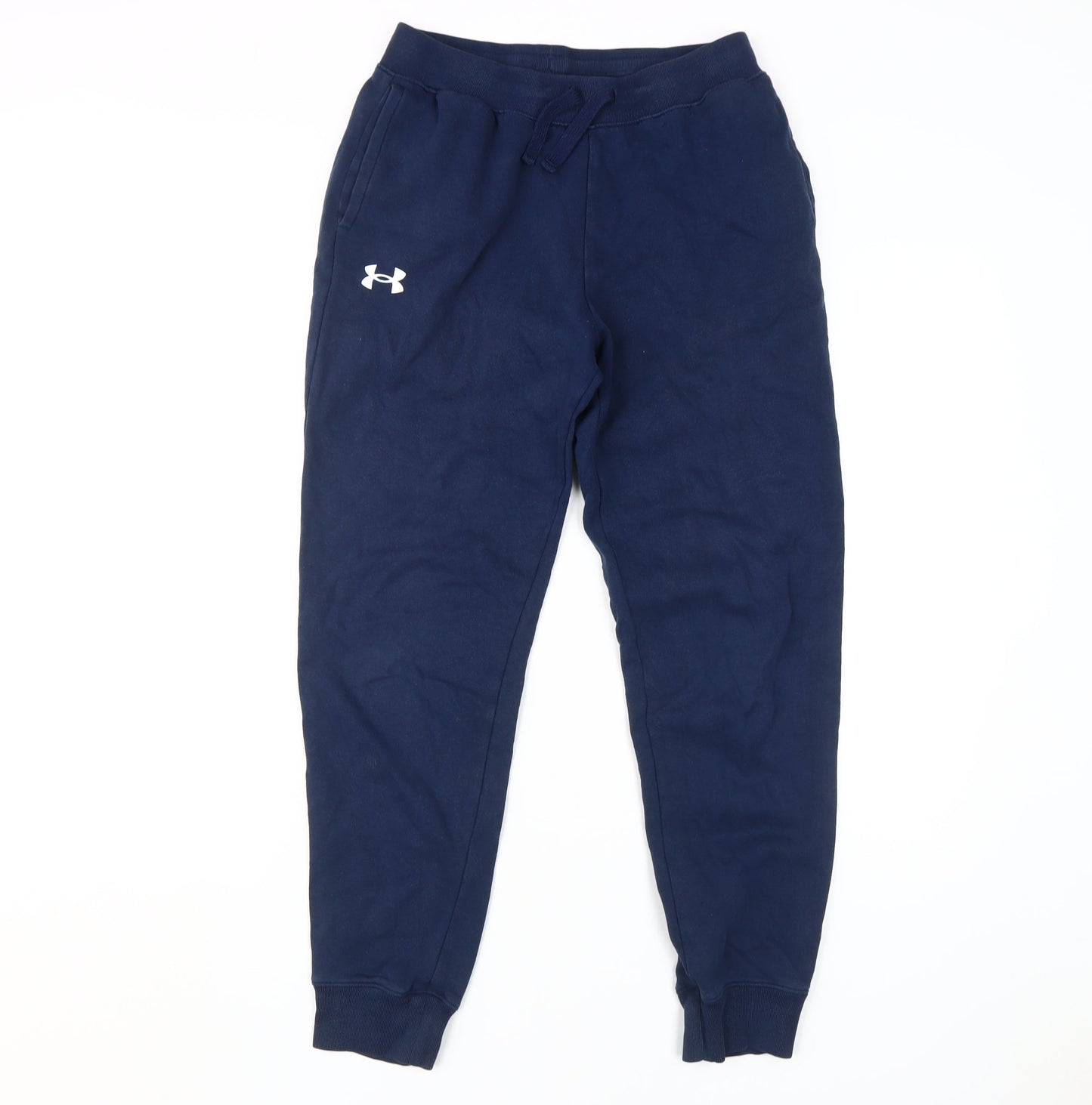Under Armour Boys Blue Jogger Trousers, Size 14