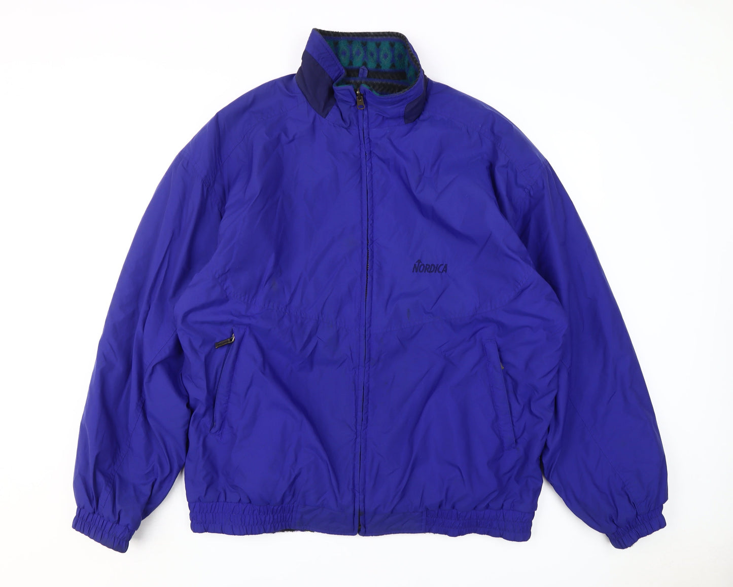 Nordica Men's Blue 2XL Basic Jacket Stand-Up Collar