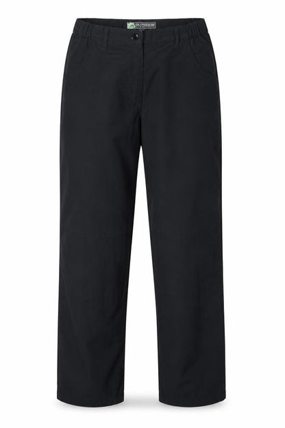 Outdoor Essentials Women's Black Trousers Size 8