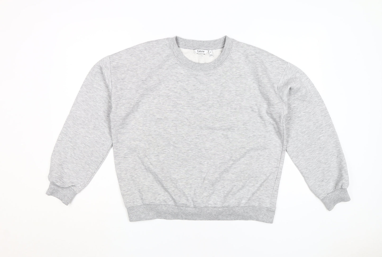 b.young Women's Grey Pullover Sweatshirt M