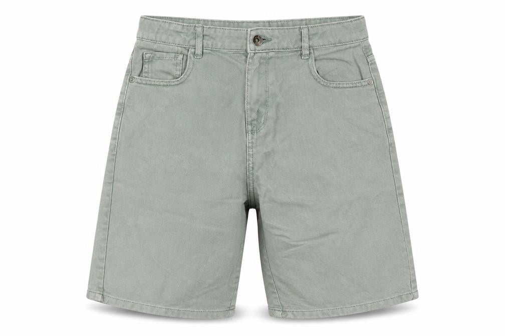Marks & Spencer Girls Green Chino Shorts 13-14 Years