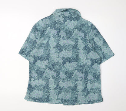 Back view of Honor Millburn Women's Multicoloured Button-Up Shirt