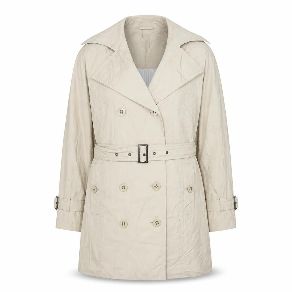 Viyella Women's Beige Trench Coat Size 14