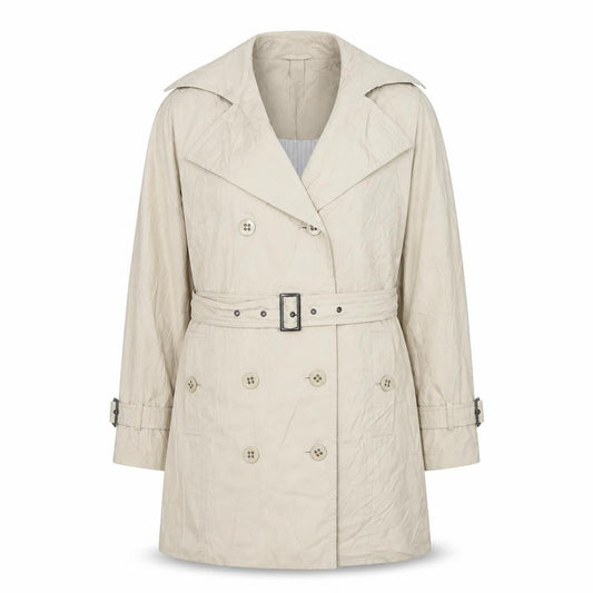 Viyella Women's Beige Trench Coat Size 14