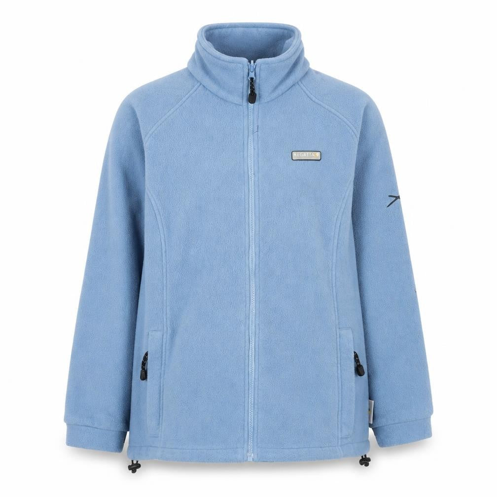 Regatta Women's Blue Fleece Jacket, Size 12, Autumn Winter