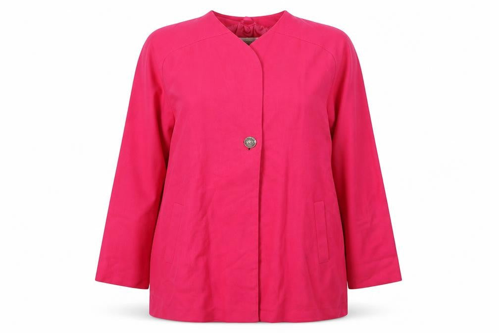 Windsmoor Women's Long Pink Suit Jacket Size 14
