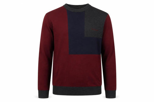 Pierre Cardin Men's Multicoloured S Pullover Jumper