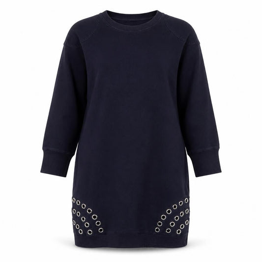 Whistles Women's Blue Shift Dress - Size 8 - Casual Wear