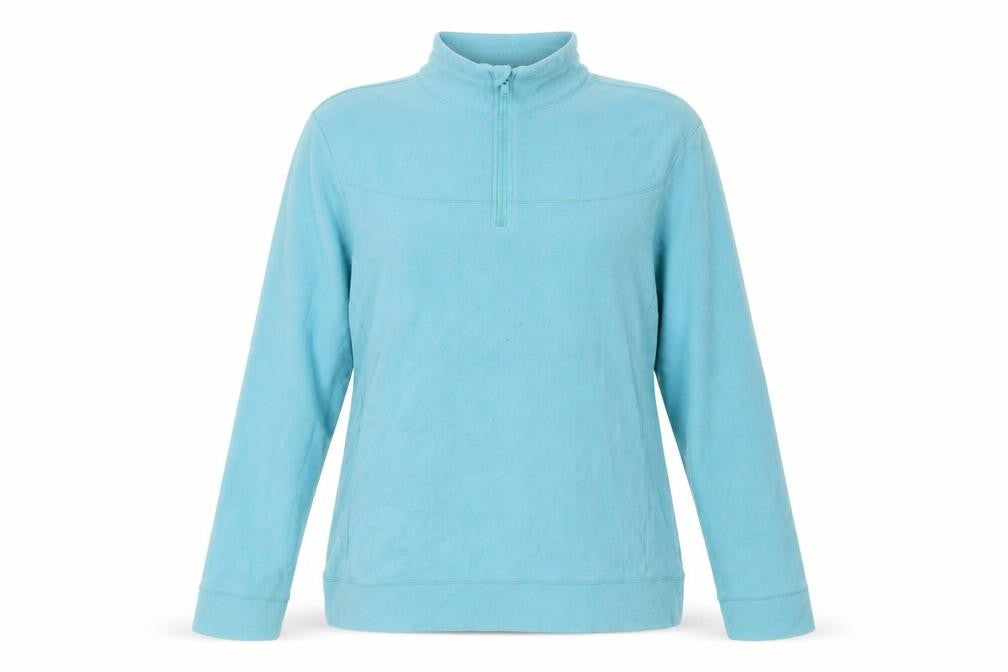 Champion Women's Blue Fleece Sweatshirt Size XL