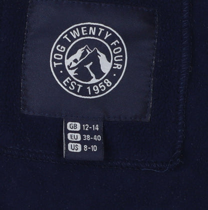 TOG24 Women's Blue Fleece Jacket Size M