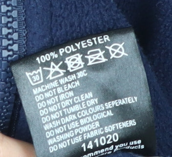 TOG24 Women's Blue Fleece Jacket Size M