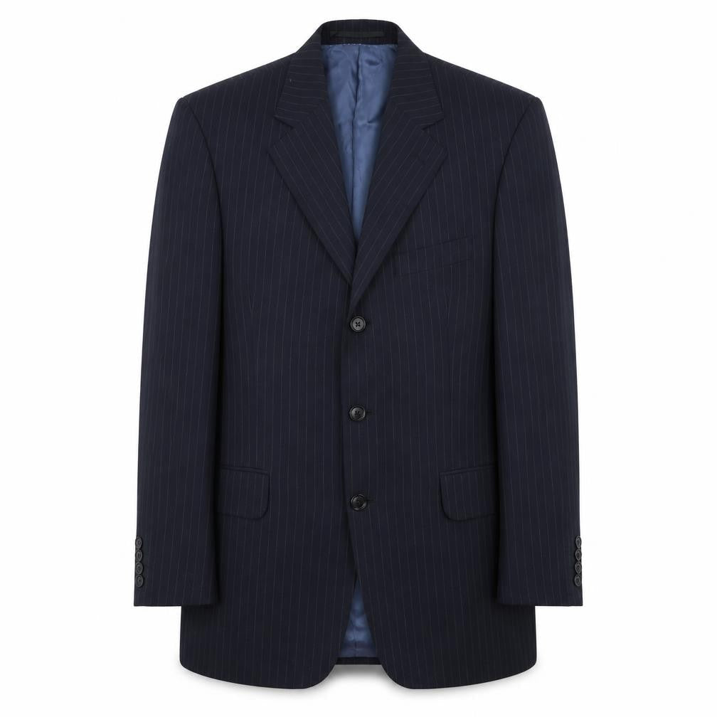 Austin Reed Men's Blue Striped Suit Jacket 38S