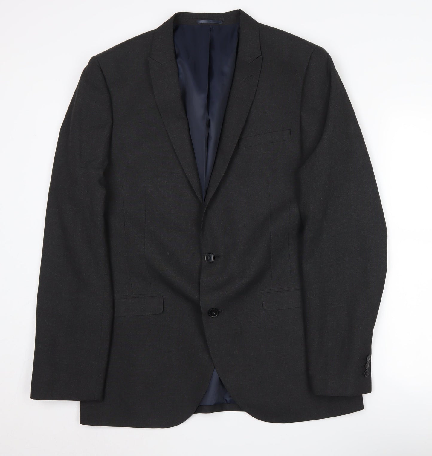Next Men's Black Formal Blazer Jacket 42L