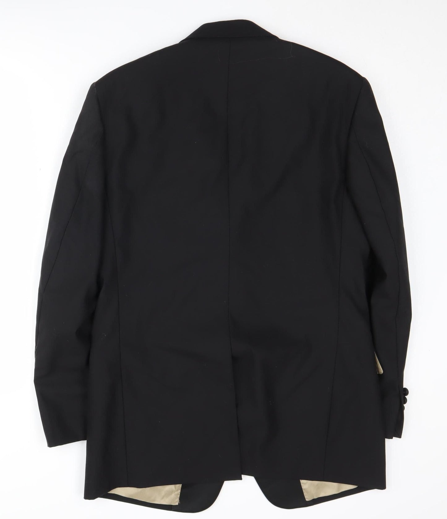 Marks and Spencer Men's Black Wool Tuxedo Blazer 38R Formal