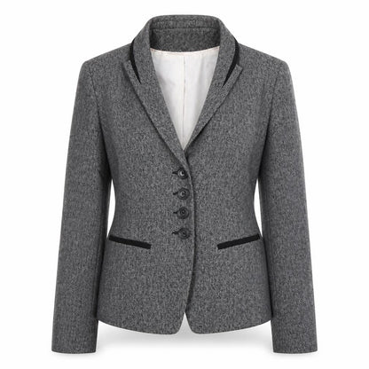 Next Women's Grey Suit Jacket Blazer Size 12