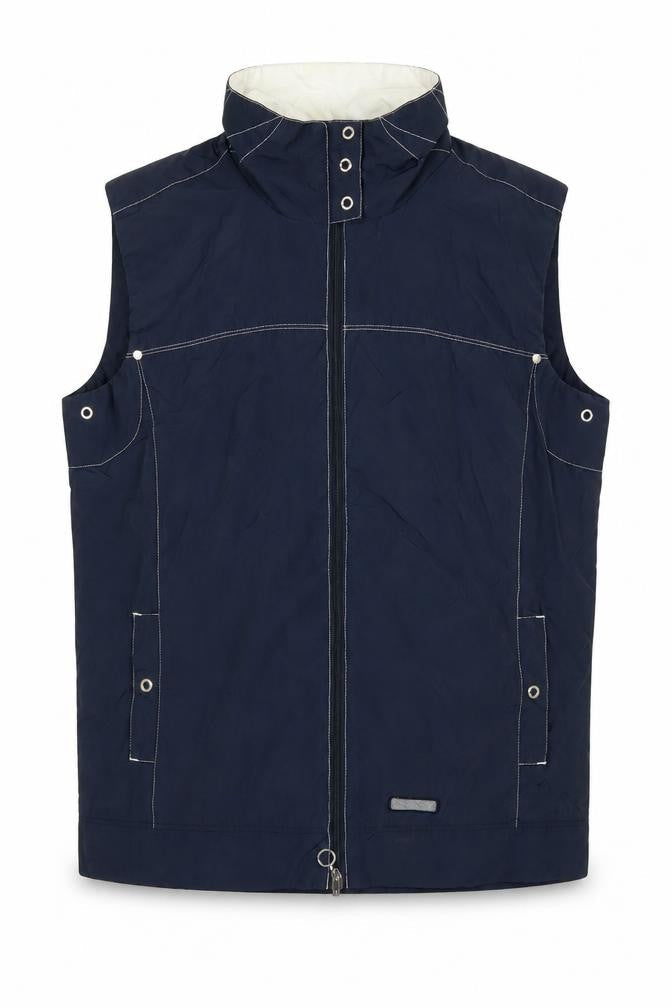 Champion Men's Blue L Waistcoat with Zip Pockets
