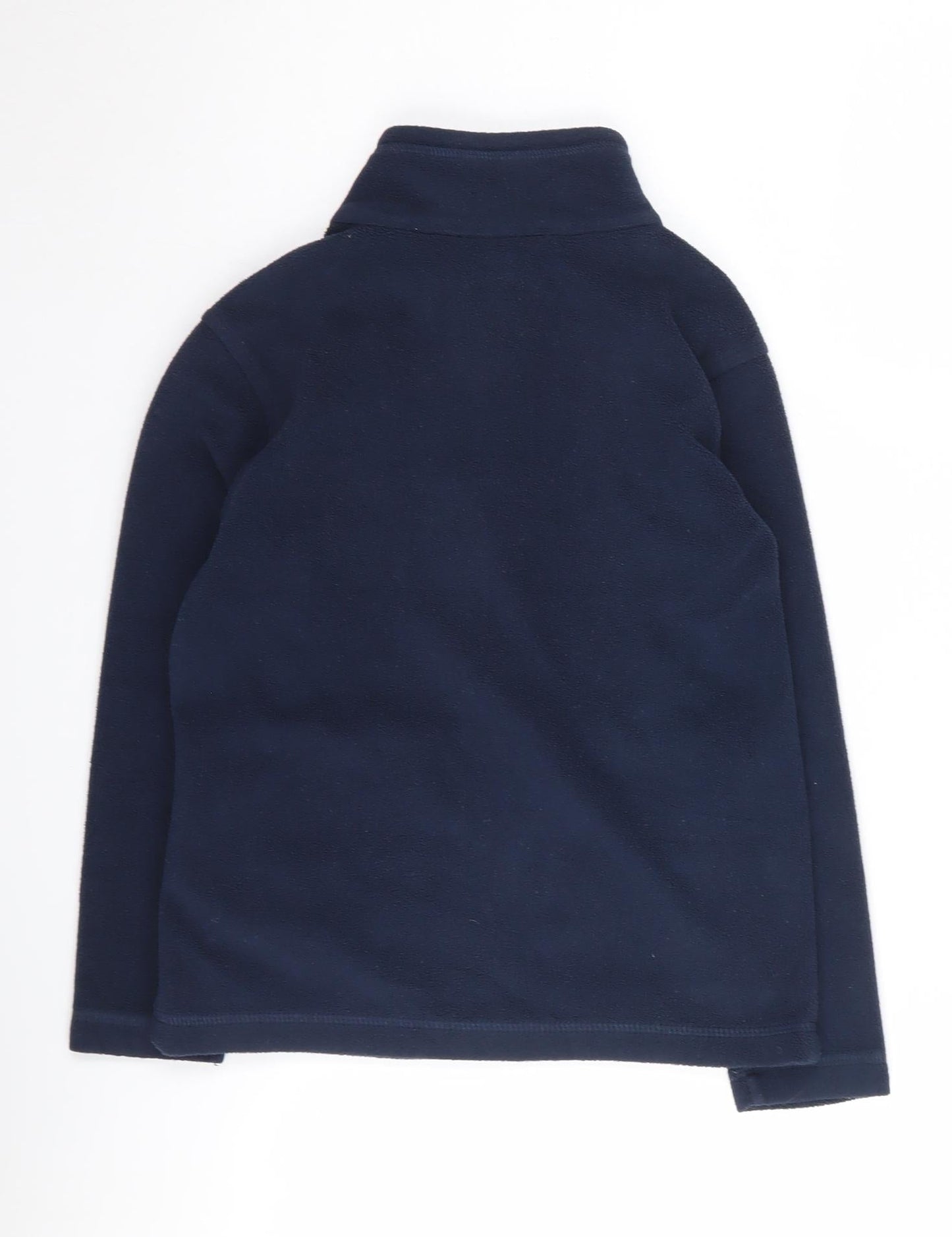 Regatta Boys Blue Fleece Jacket Size 5-6 Winter Zip