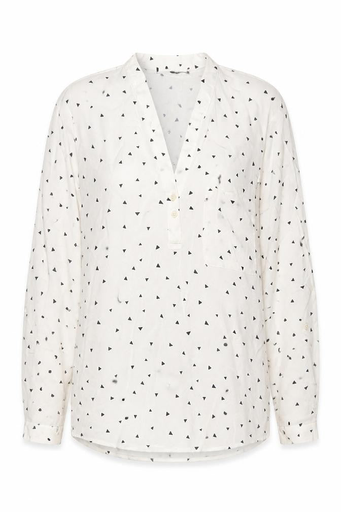 Marks & Spencer Women's White Viscose Blouse, Size 14