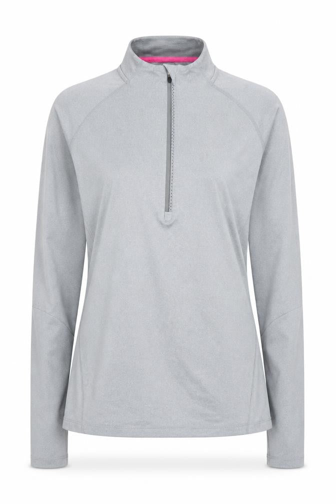 Asics Women's Grey Activewear Pullover, Size S