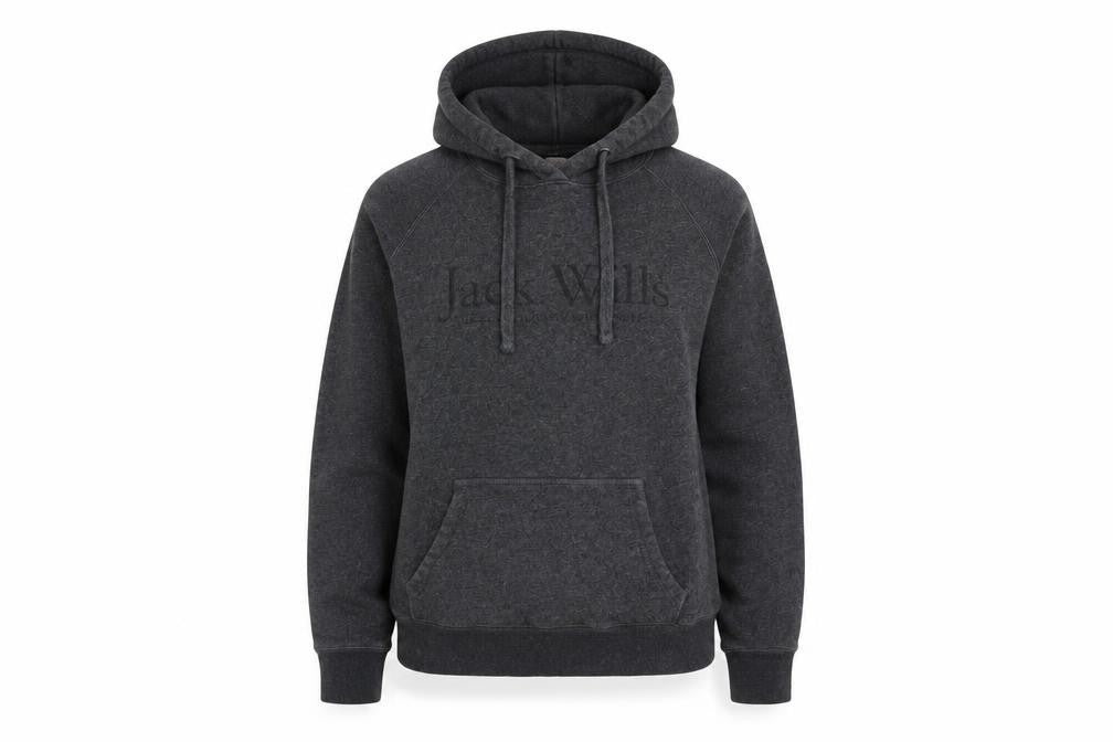 Jack Wills Women's Grey Pullover Hoodie Size 8