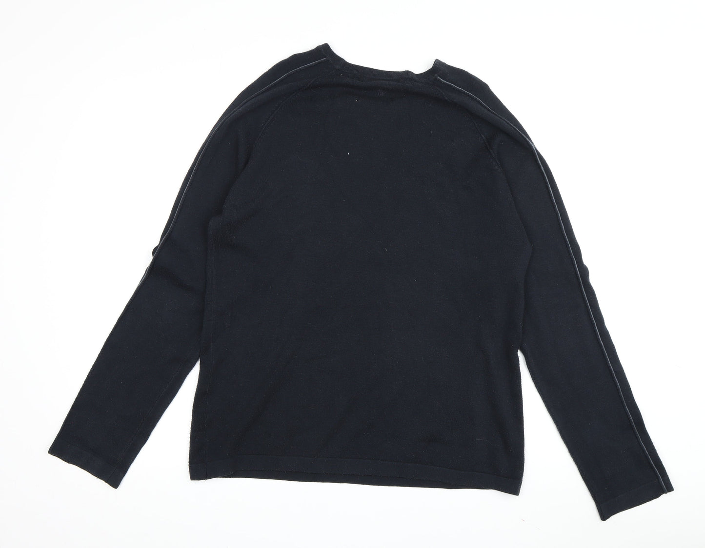 Tom Wolfe Black Men's Medium Pullover Jumper