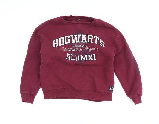 Marks and Spencer Boys Red Harry Potter Pullover Sweatshirt L