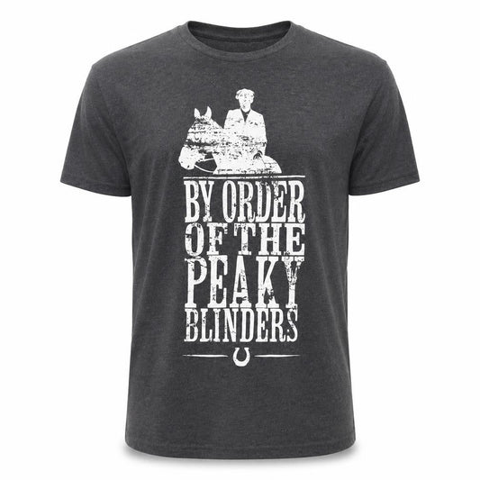 Garrison Tailors Mens Grey Peaky Blinders T-Shirt M